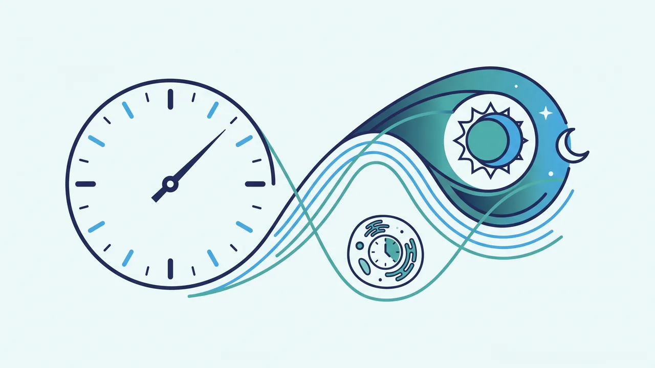 Illustration representing Circadian Rhythms