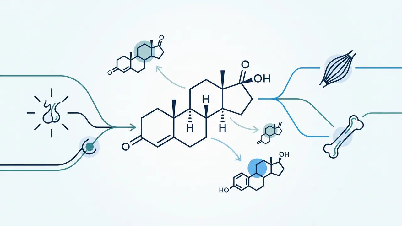 Illustration representing Dehydroepiandrosterone