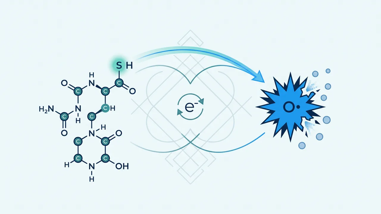 Illustration representing Glutathione