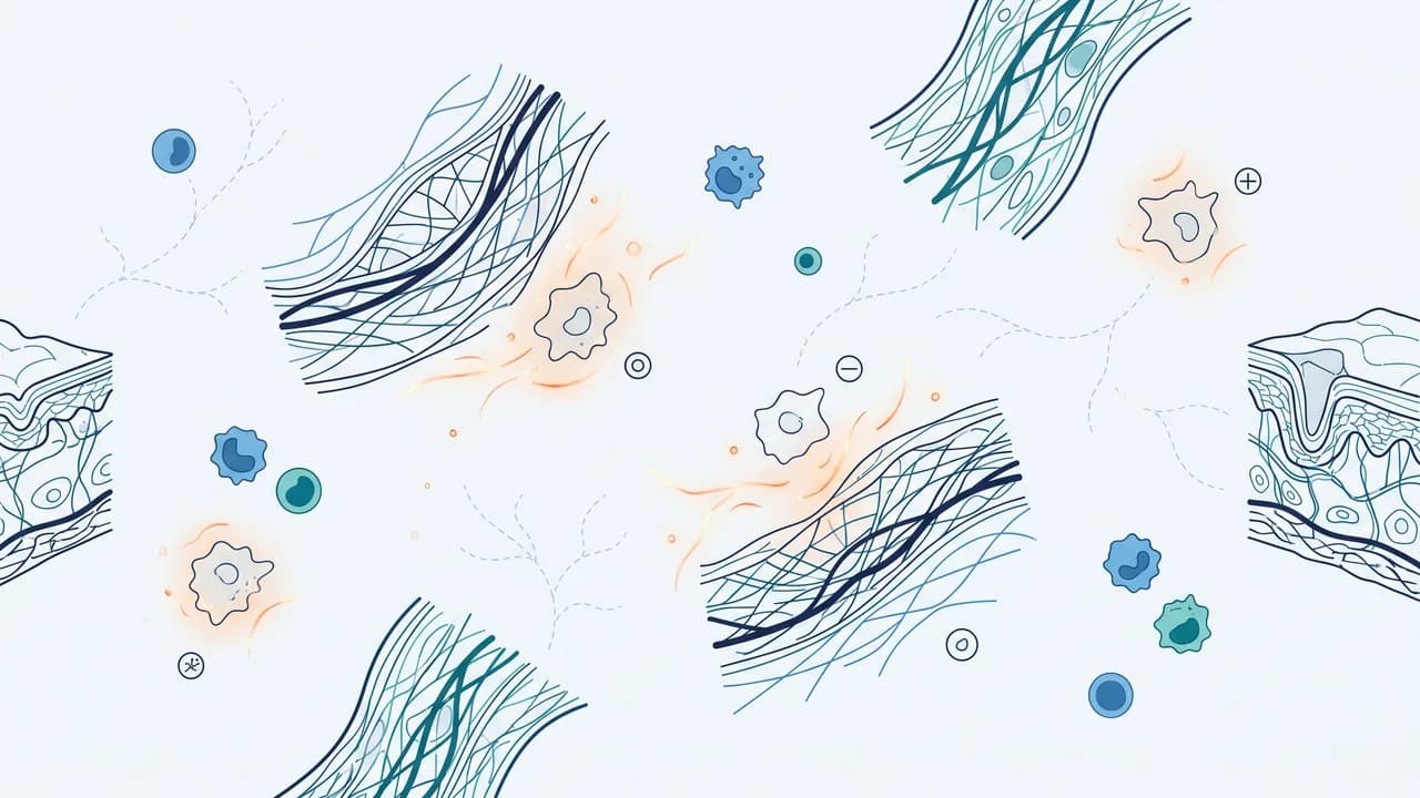 Illustration representing Inflammaging