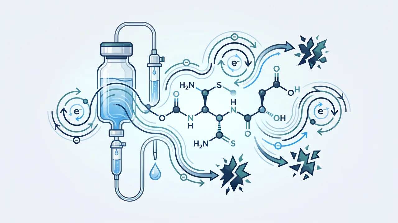 Illustration representing Injectable Glutathione