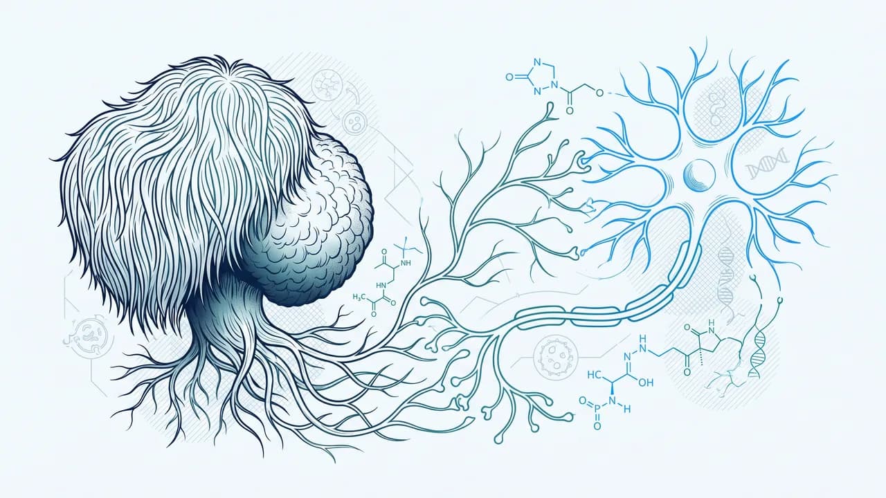 Illustration representing Lion's Mane