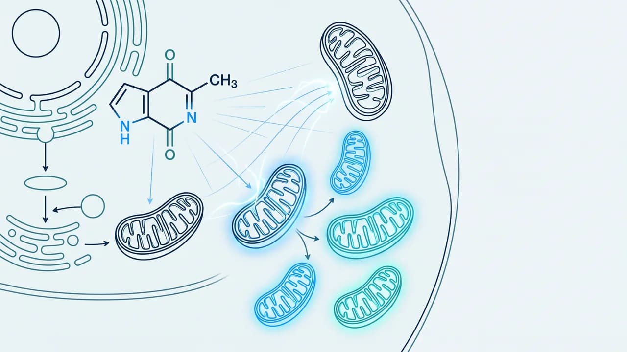 Illustration representing Pyrroloquinoline Quinone