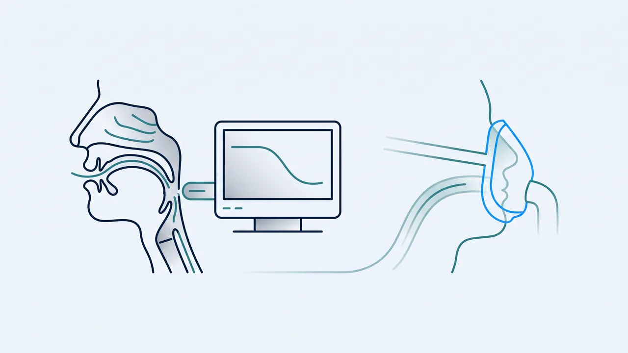 Illustration representing Sleep Apnea