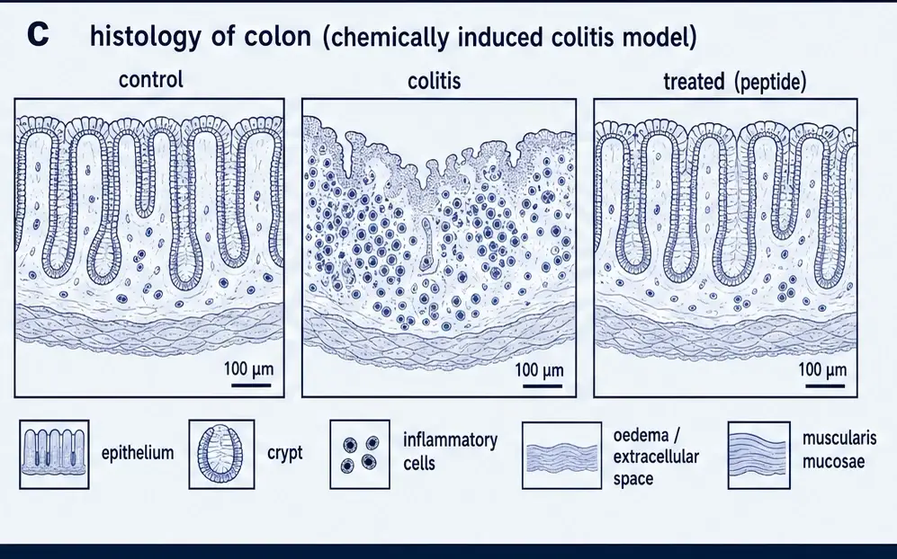 commissioned plate: colitis histology