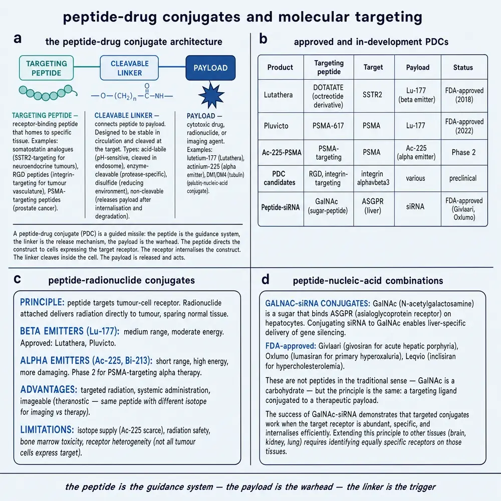 Peptide&ndash;drug conjugates