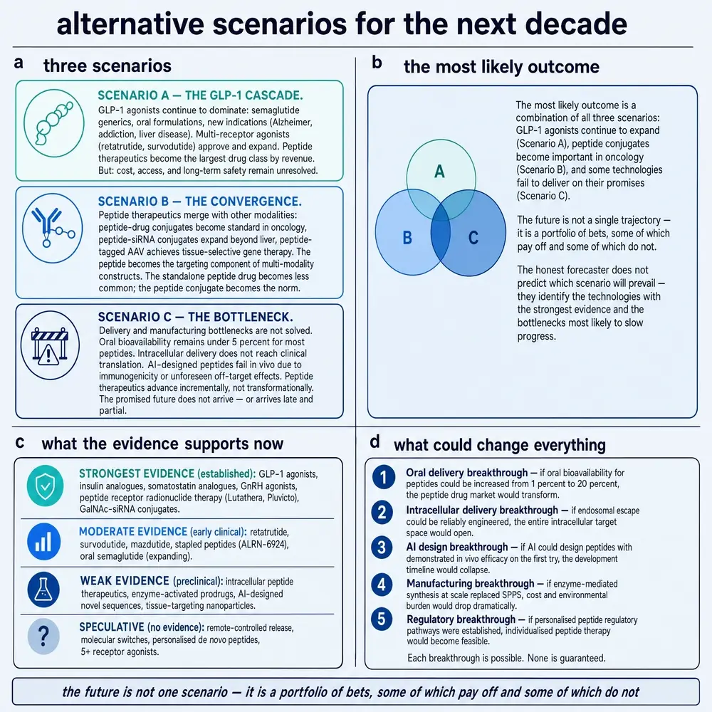 Alternative scenarios for the next decade