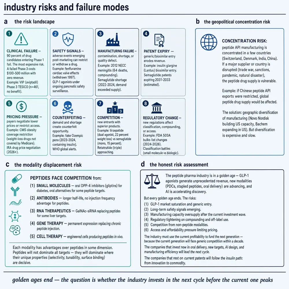Industry risks and failure modes